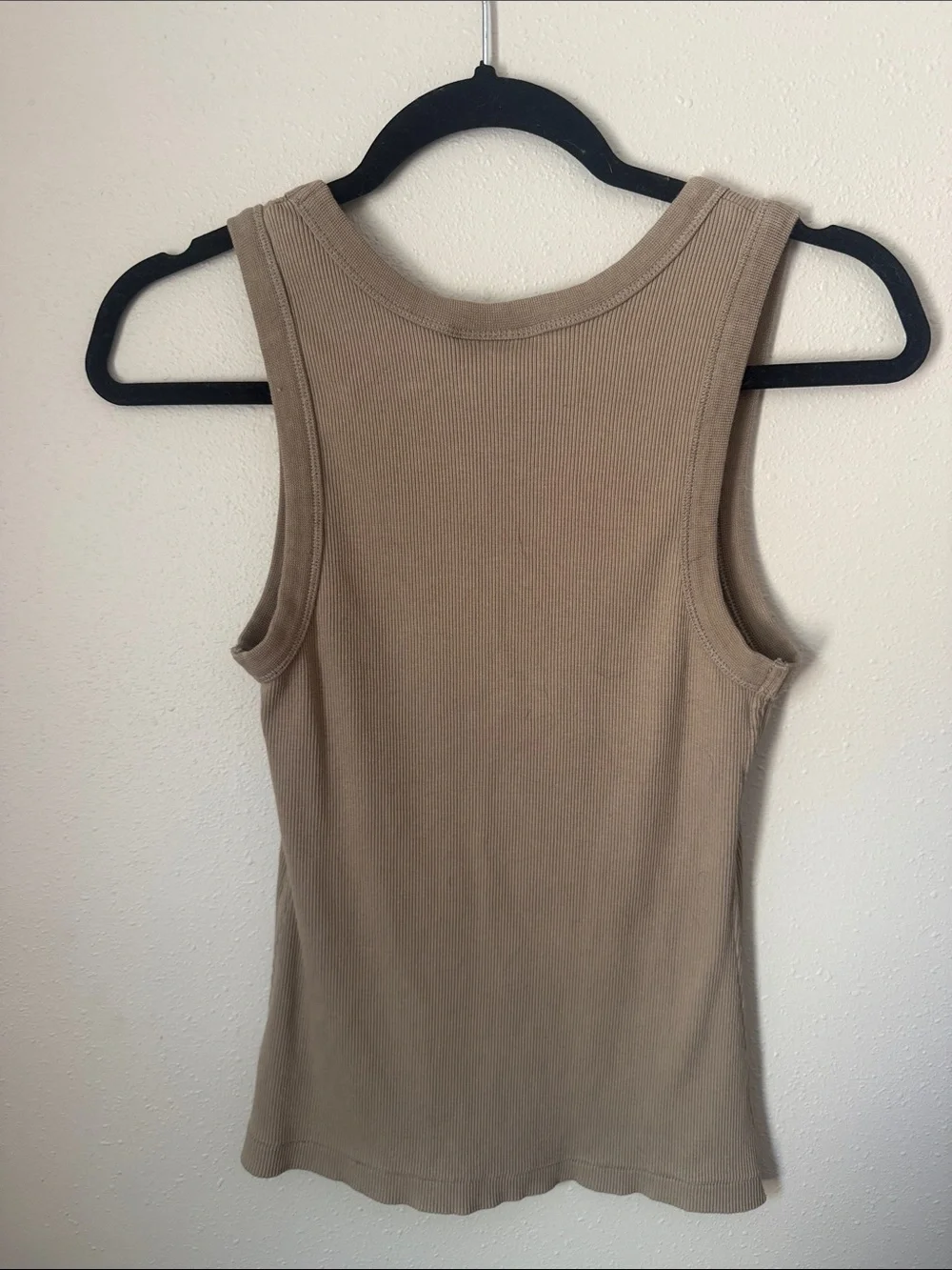Universal Thread Ribbed Tank Top - Taupe - Picture 3 of 3